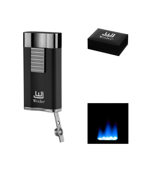 Winjet premium lighter Black Dark gun