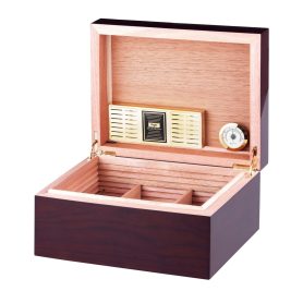 SIGARO Cherry Luxury humidor geopend