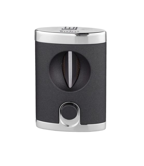Winjet Cigar cutter V Cut grijs