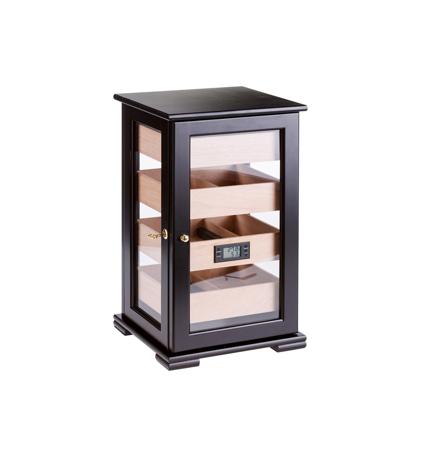 Angelo Humidor Glas Zwart